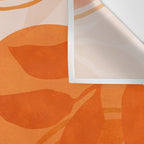Sweet Orange Citrus Collage Wall Tapestry Gallery Image 3