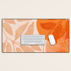 Sweet Orange Citrus Collage Desk Mat Gallery Image 1