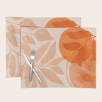 Sweet Orange Citrus Collage Placemat Gallery Image 1