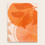 Sweet Orange Citrus Collage Notebook Gallery Image 4