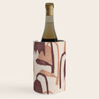 Linocut Tulip Pattern #2 Wine Chiller Gallery Image 3