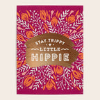 Stay Trippy Little Hippie - Fuchsia Palette Poster Gallery Image 4