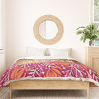 Stay Trippy Little Hippie - Fuchsia Palette Duvet Cover Gallery Image 3