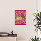 Stay Trippy Little Hippie - Fuchsia Palette Poster Gallery Image 2