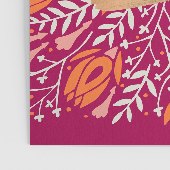 Stay Trippy Little Hippie - Fuchsia Palette Poster Gallery Image 3