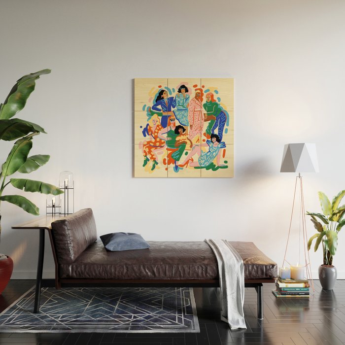 Friends Wood Wall Art Gallery Image 2
