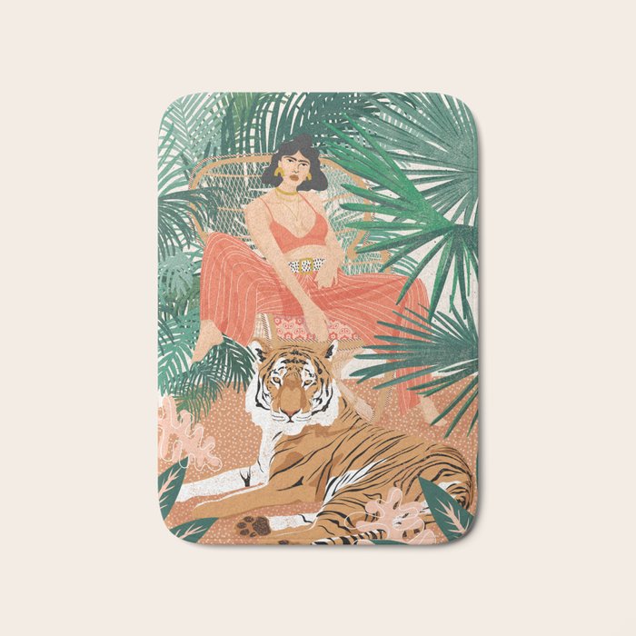 Tiger Leader Bath Mat Gallery Image 1