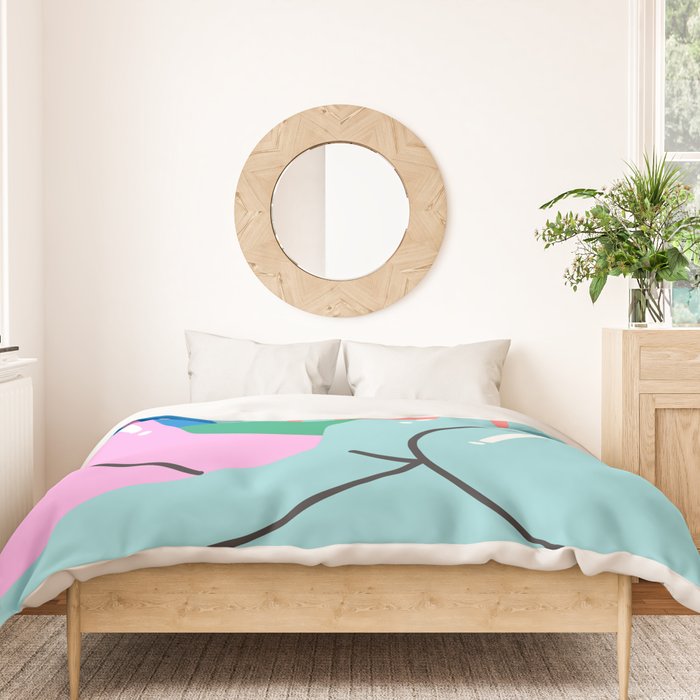 Sun's Out, Buns Out Duvet Cover Gallery Image 3