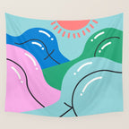 Sun's Out, Buns Out Wall Tapestry Gallery Image 4