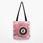 Libra Magic 8 Ball Tote Bag Gallery Image 2