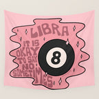 Libra Magic 8 Ball Wall Tapestry Gallery Image 4