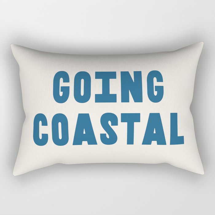Going Coastal Rectangular Pillow Gallery Image 1