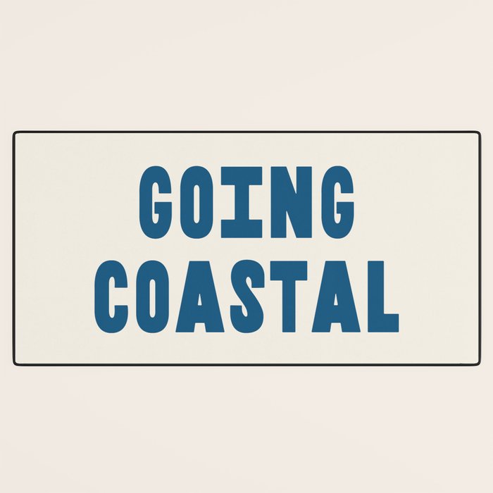 Going Coastal Desk Mat Gallery Image 3