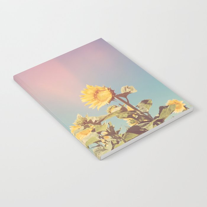 Retro Sunflowers - Nature Photography Notebook Gallery Image 2