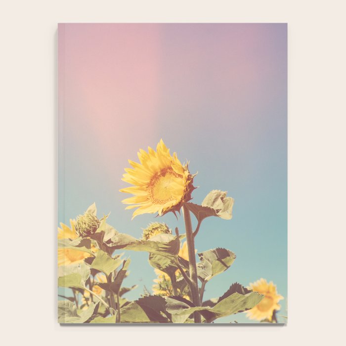 Retro Sunflowers - Nature Photography Notebook Gallery Image 4