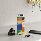 Modtastic Palm Springs Colorful Mid Century Modern Abstract Geometric Water Bottle Gallery Image 4