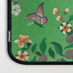 Chinoiserie Magpie Botanical Garden Bright Green Laptop Sleeve Gallery Image 3