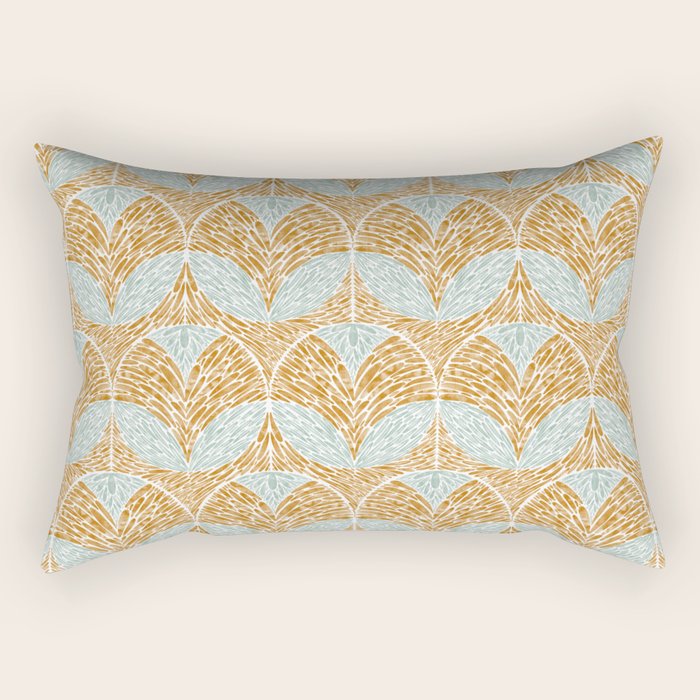 Rustic Follage Elegance Rectangular Pillow Gallery Image 2