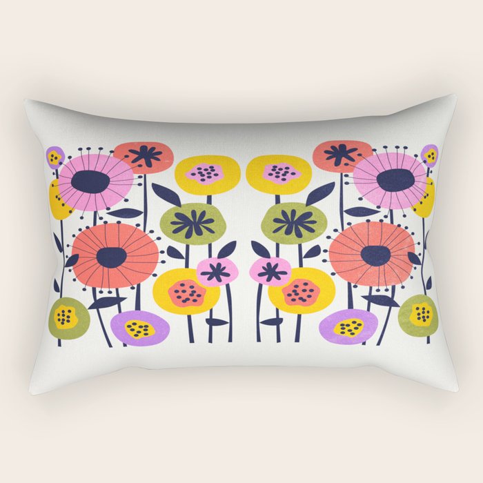 Paris: Botanica Edition | Flower Market Rectangular Pillow Gallery Image 2