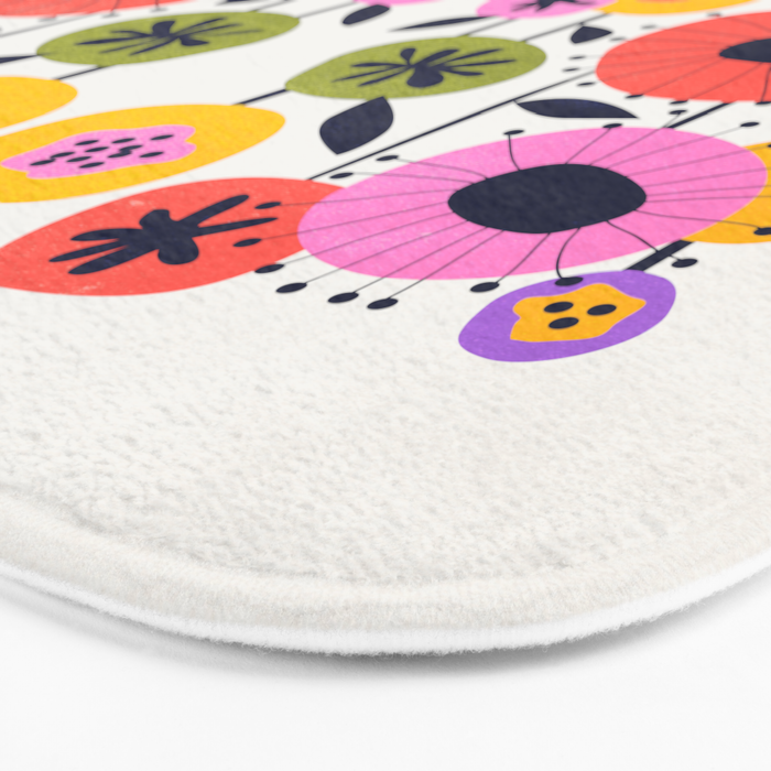 Paris: Botanica Edition | Flower Market Bath Mat Gallery Image 3