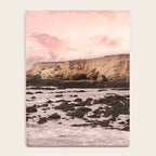 Sunset Beach Cliffs at Low Tide  Notebook Gallery Image 4
