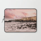 Sunset Beach Cliffs at Low Tide  Laptop Sleeve Gallery Image 1