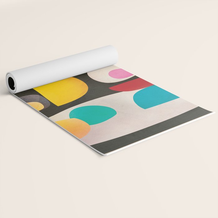 Abstract Modern Art 28 Yoga Mat Gallery Image 2