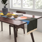 Abstract Modern Art 28 Table Runner Gallery Image 2