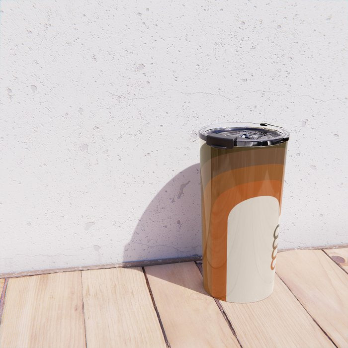 Cocoa Coffee Rainbow Travel Mug Gallery Image 4