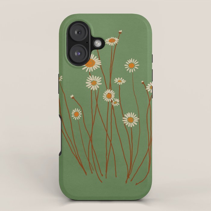 Wild Daisy Flowers 5 iPhone Case Gallery Image 1