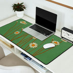 Wild Daisy Flowers 5 Desk Mat Gallery Image 2