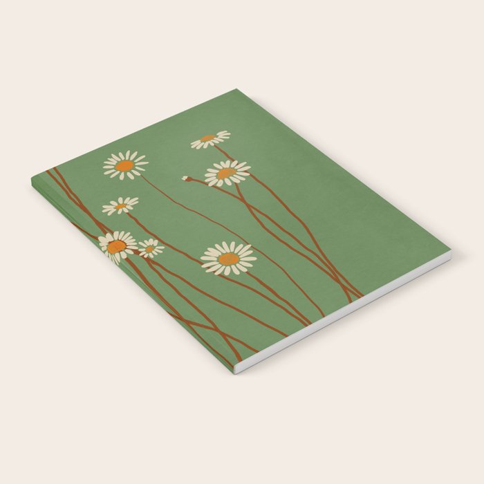Wild Daisy Flowers 5 Notebook Gallery Image 1