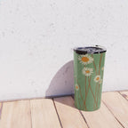Wild Daisy Flowers 5 Travel Mug Gallery Image 4