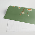 Wild Daisy Flowers 5 Wrapping Paper Gallery Image 2