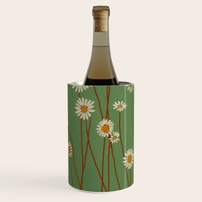 Wild Daisy Flowers 5 Wine Chiller Gallery Image 1