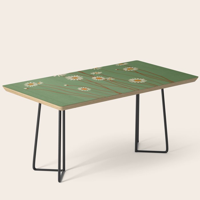 Wild Daisy Flowers 5 Coffee Table Gallery Image 1