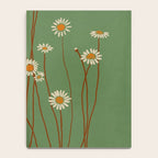 Wild Daisy Flowers 5 Notebook Gallery Image 4