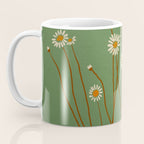 Wild Daisy Flowers 5 Coffee Mug Gallery Image 3