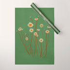 Wild Daisy Flowers 5 Wrapping Paper Gallery Image 1