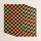 Rainbow Checkered Print Wrapping Paper Gallery Image 3