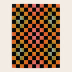 Rainbow Checkered Print Poster Gallery Image 4