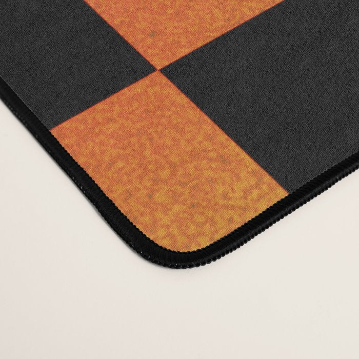 Rainbow Checkered Print Desk Mat Gallery Image 4