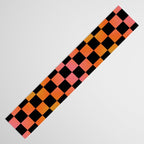 Rainbow Checkered Print Table Runner Gallery Image 3