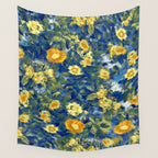 Vincent van Gogh Style Pattern Design Wall Tapestry Gallery Image 4