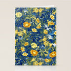 Vincent van Gogh Style Pattern Design Stationery Card Gallery Image 2