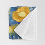 Vincent van Gogh Style Pattern Design Throw Blanket Gallery Image 3