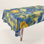 Vincent van Gogh Style Pattern Design Tablecloth Gallery Image 1