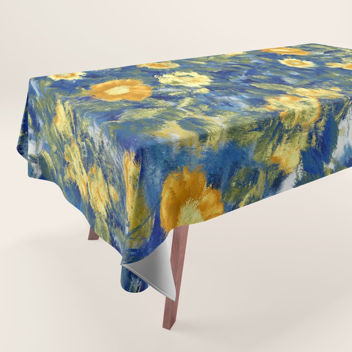 Vincent van Gogh Style Pattern Design Tablecloth Gallery Image 1