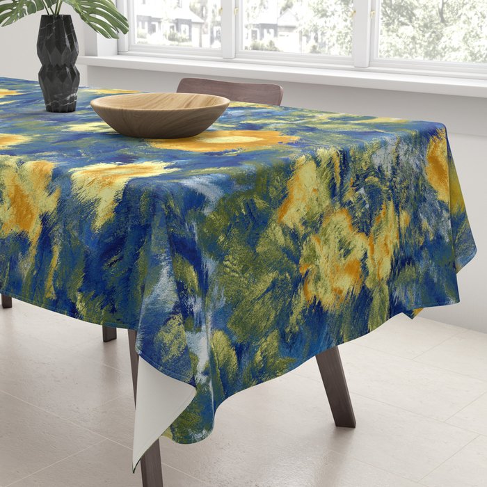 Vincent van Gogh Style Pattern Design Tablecloth Gallery Image 3