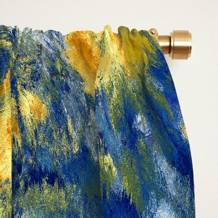 Vincent van Gogh Style Pattern Design Window Curtain Gallery Image 2